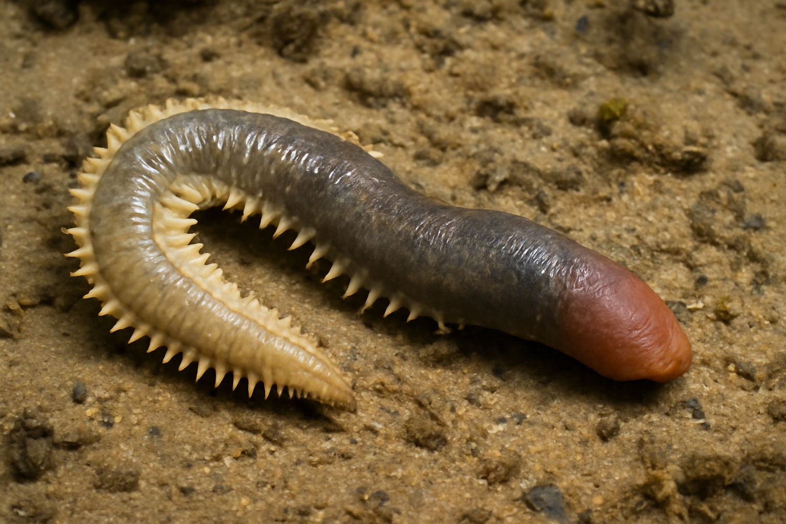 Muddy worm
