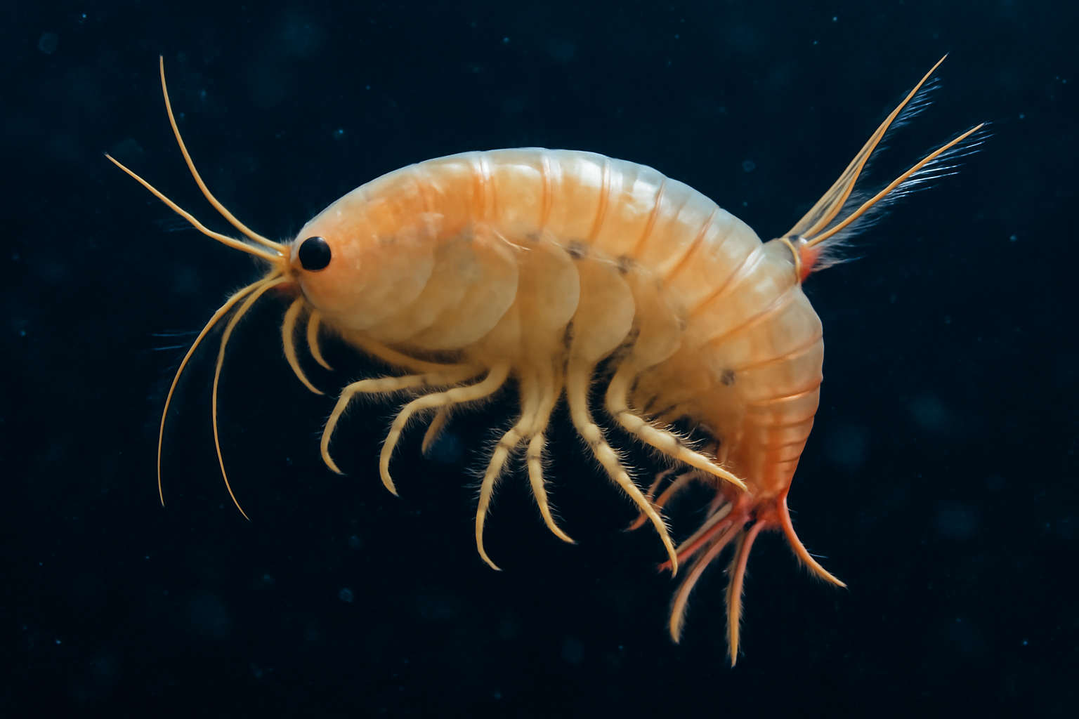 Deep sea amphipod