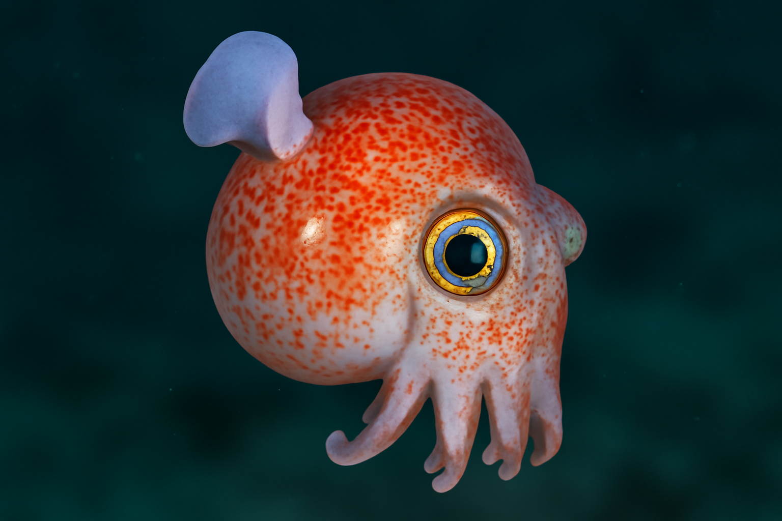 Tropical piglet squid