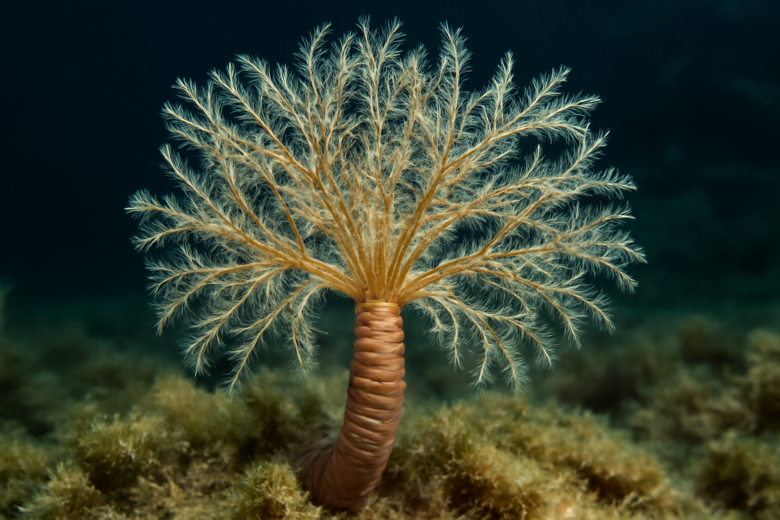 Bushy-branch worm