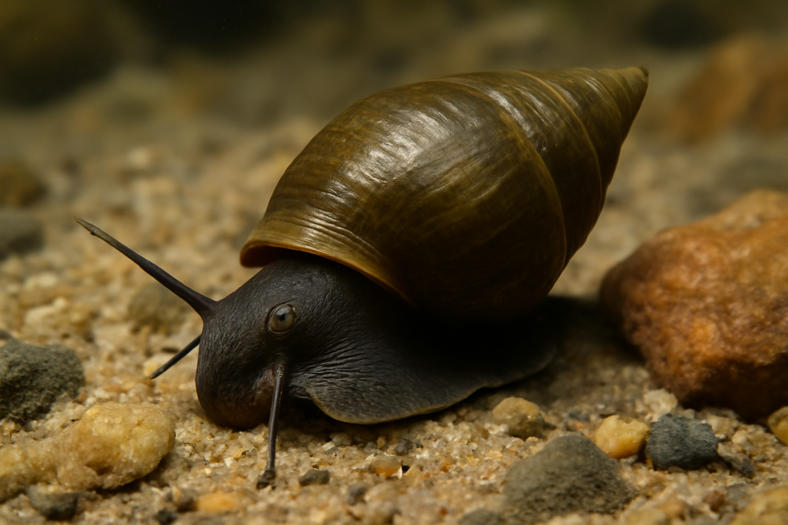 Bornean Thin-shelled Freshwater Snail