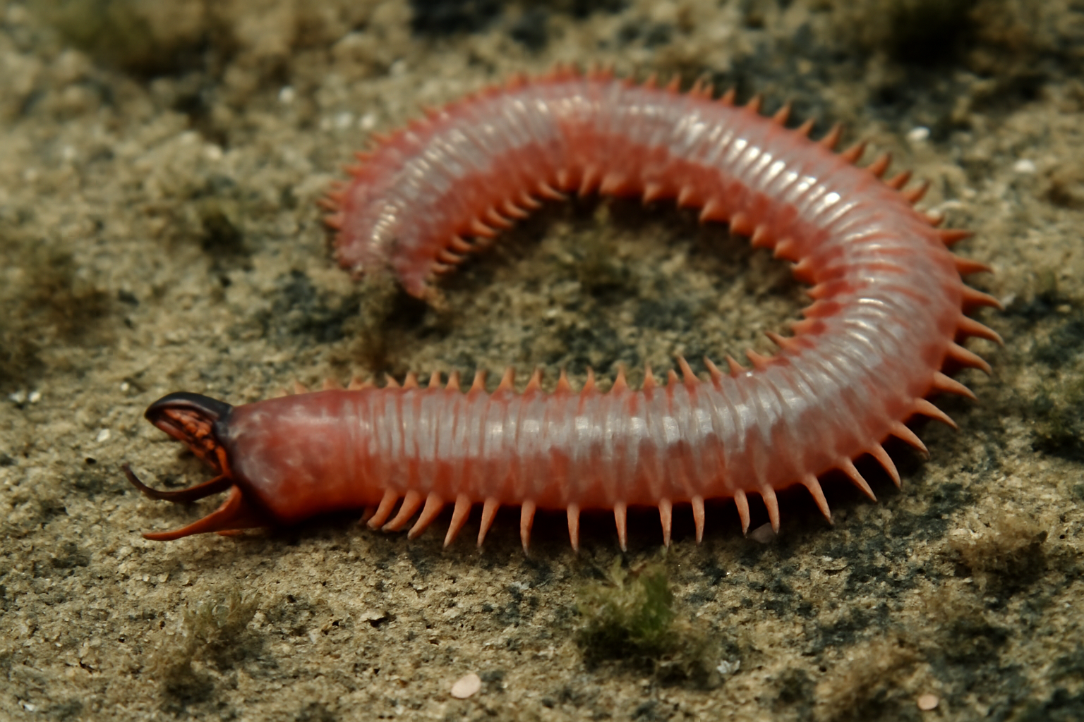 Bristle-jawed bloodworm