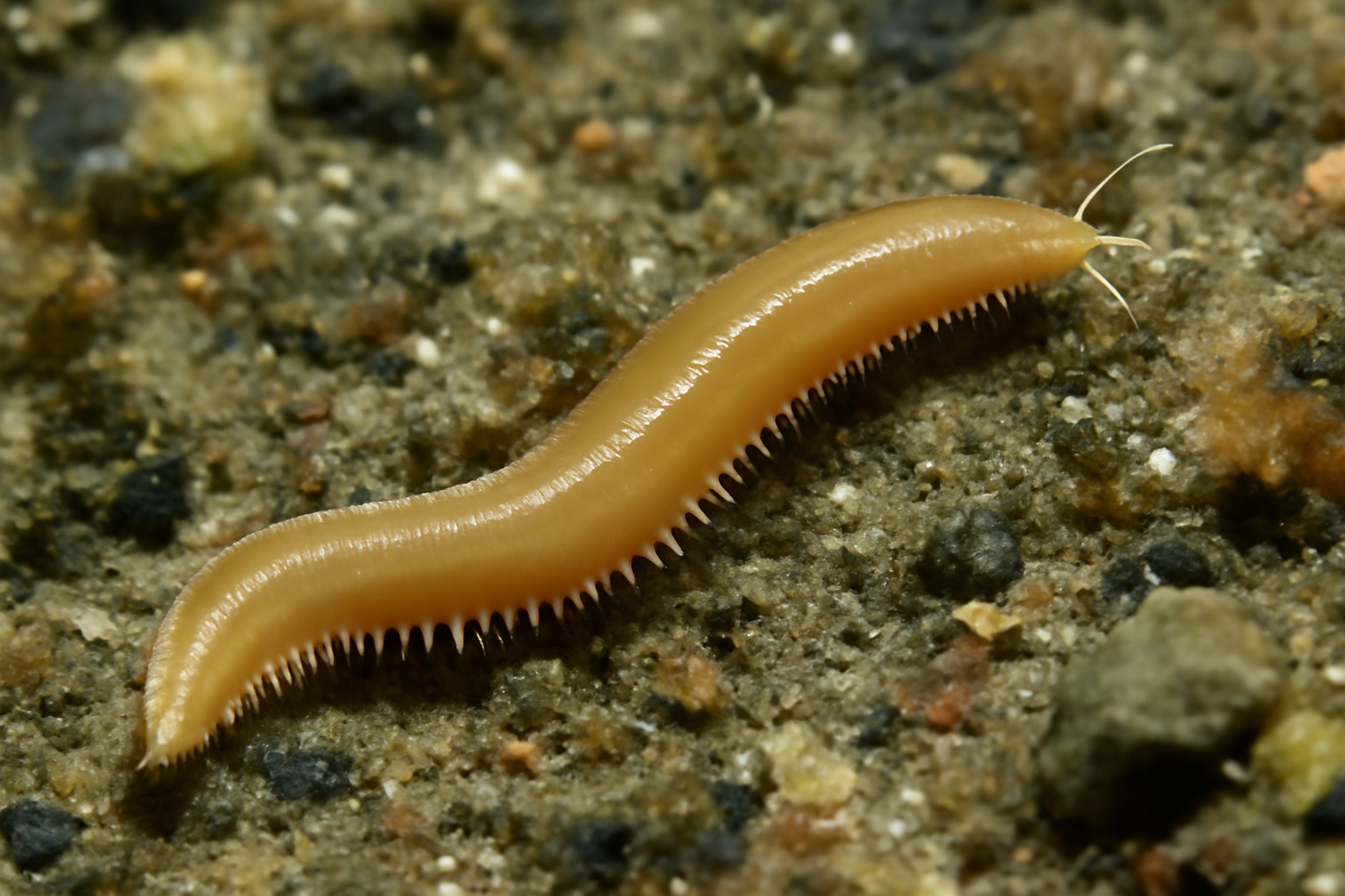 Common Smooth Back Worm