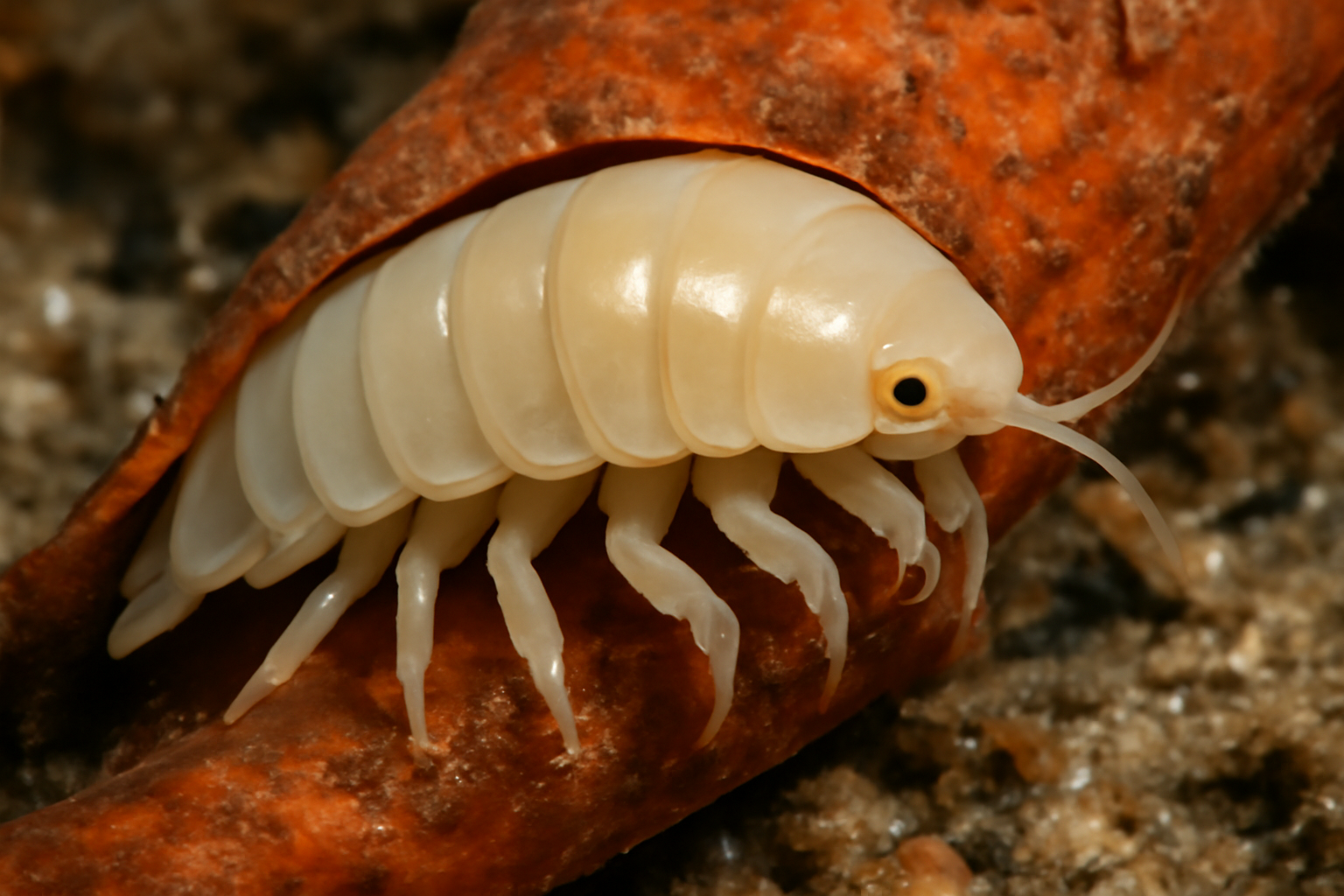 Pacific Bopyrid Isopod