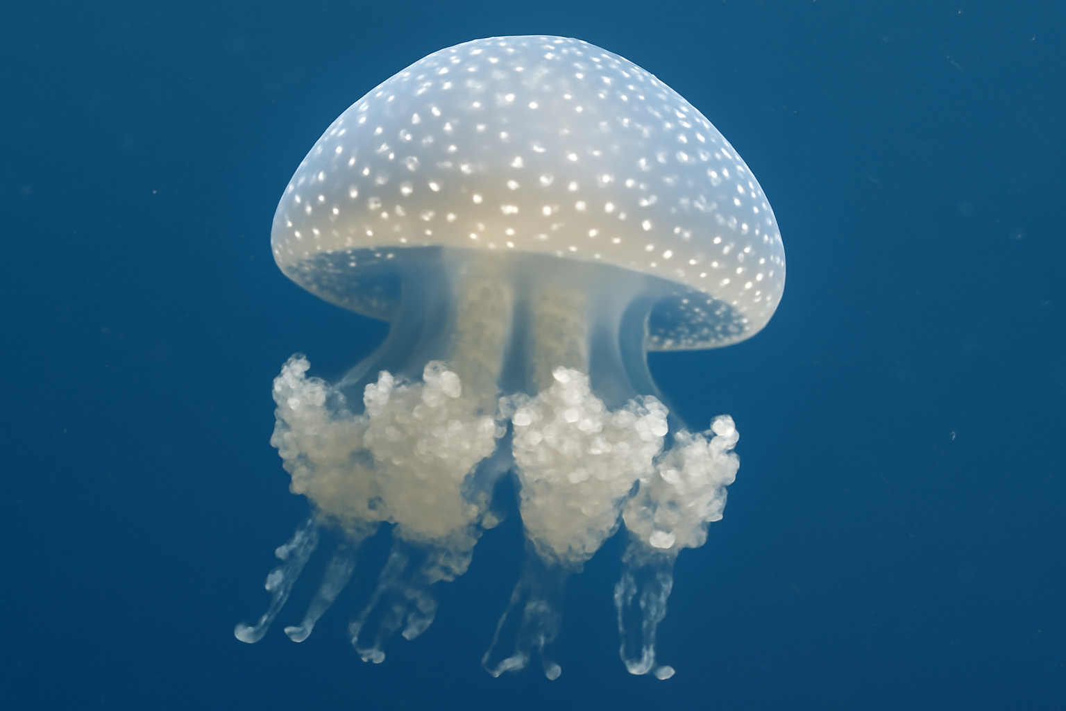 White-Spotted Jellyfish