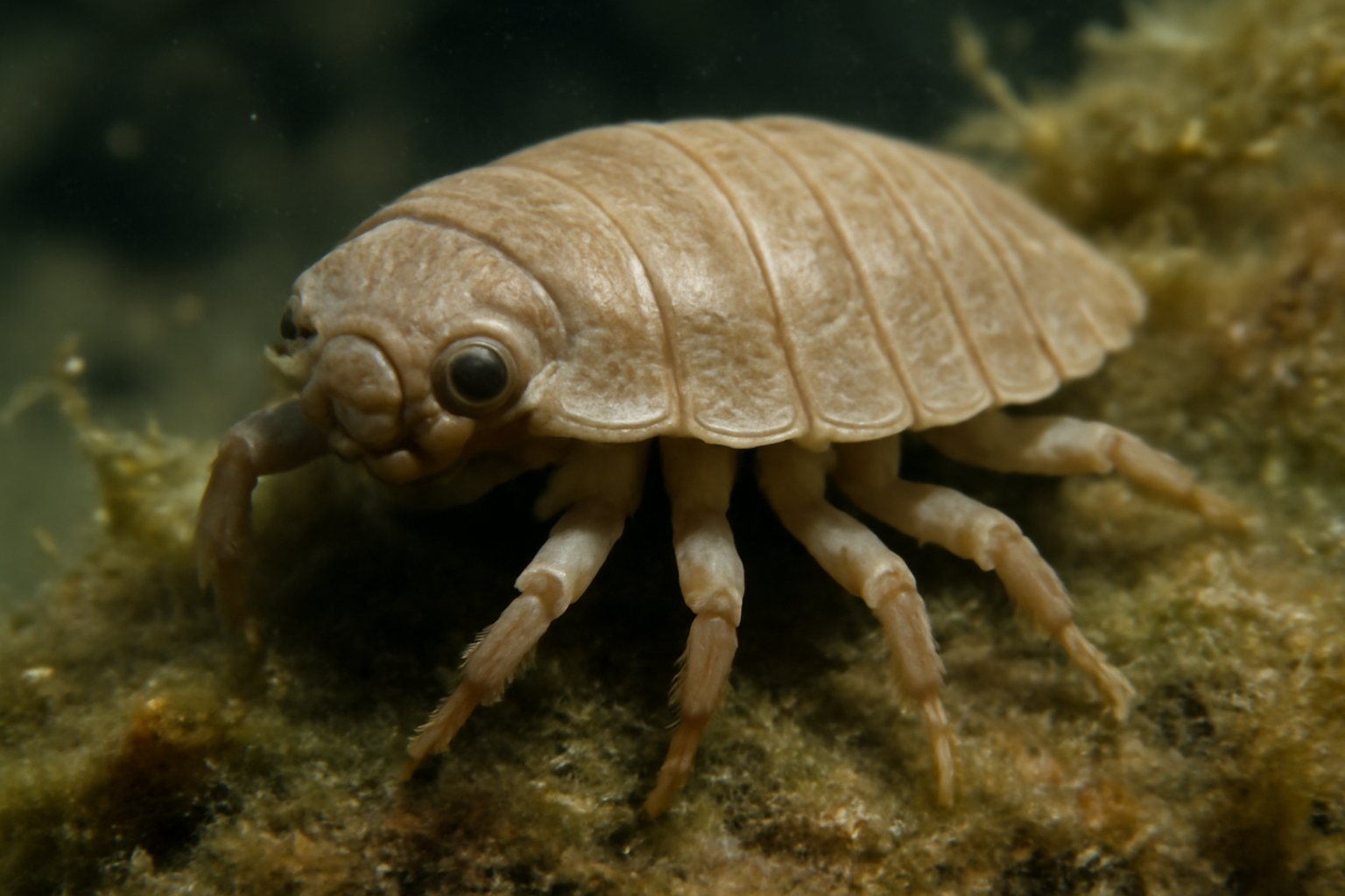 Smooth tongue-eating louse