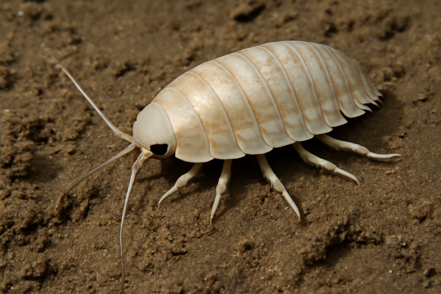 Mud-dwelling Isopod