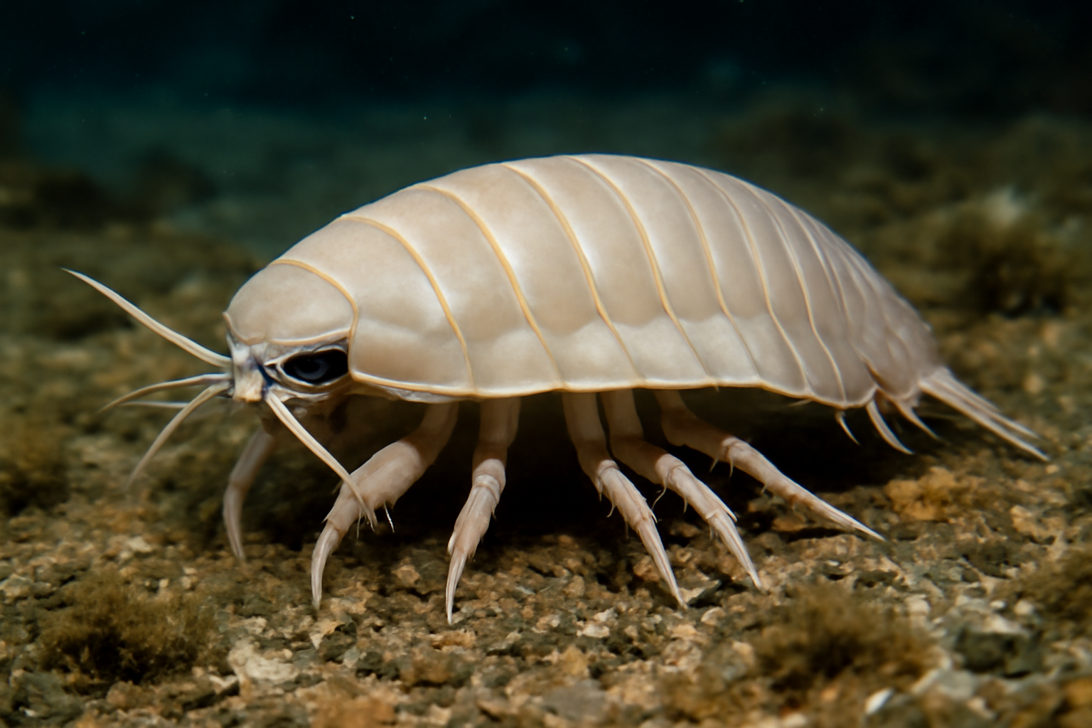 Marine isopod