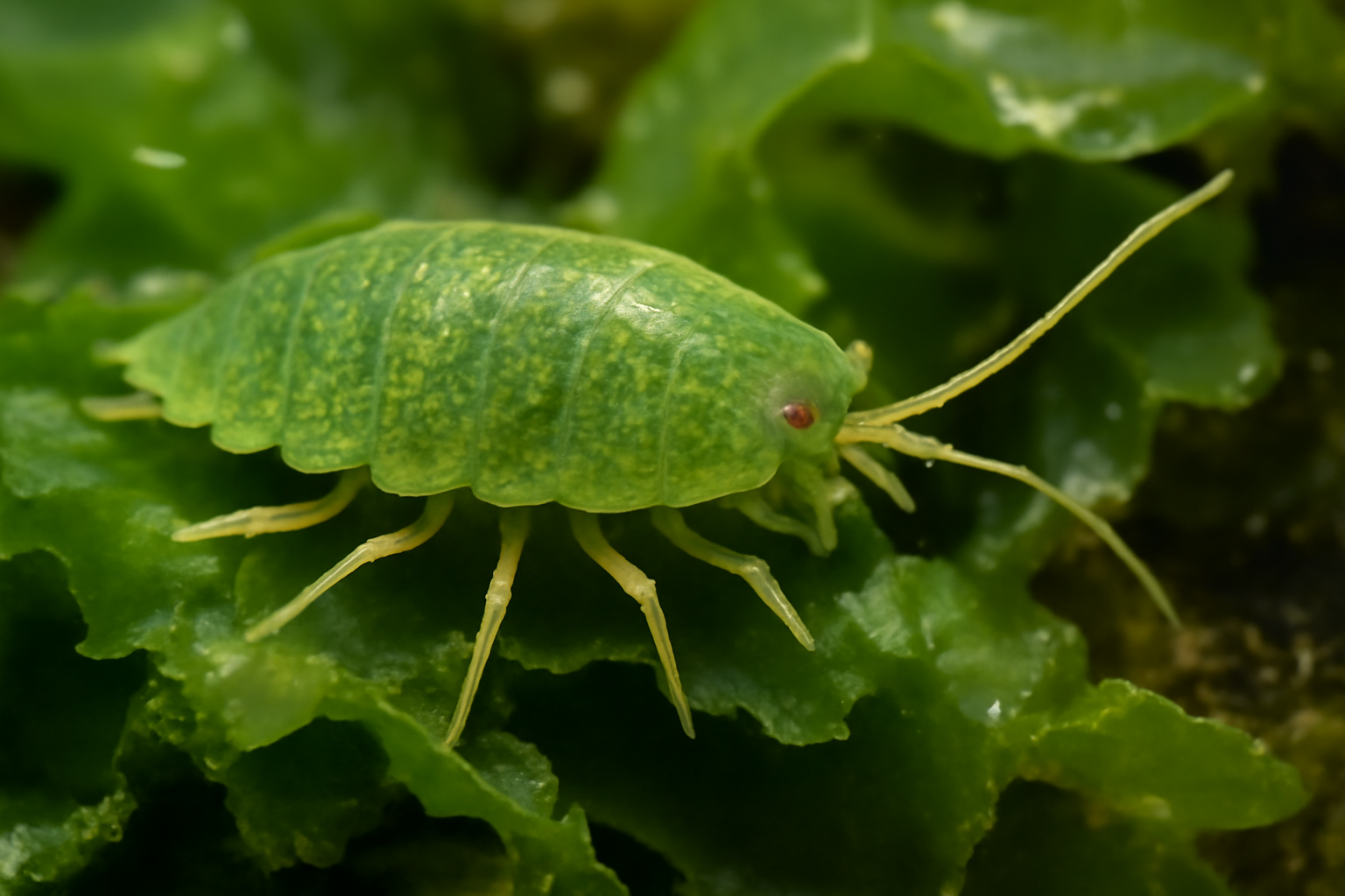 Green Kelp Isopod