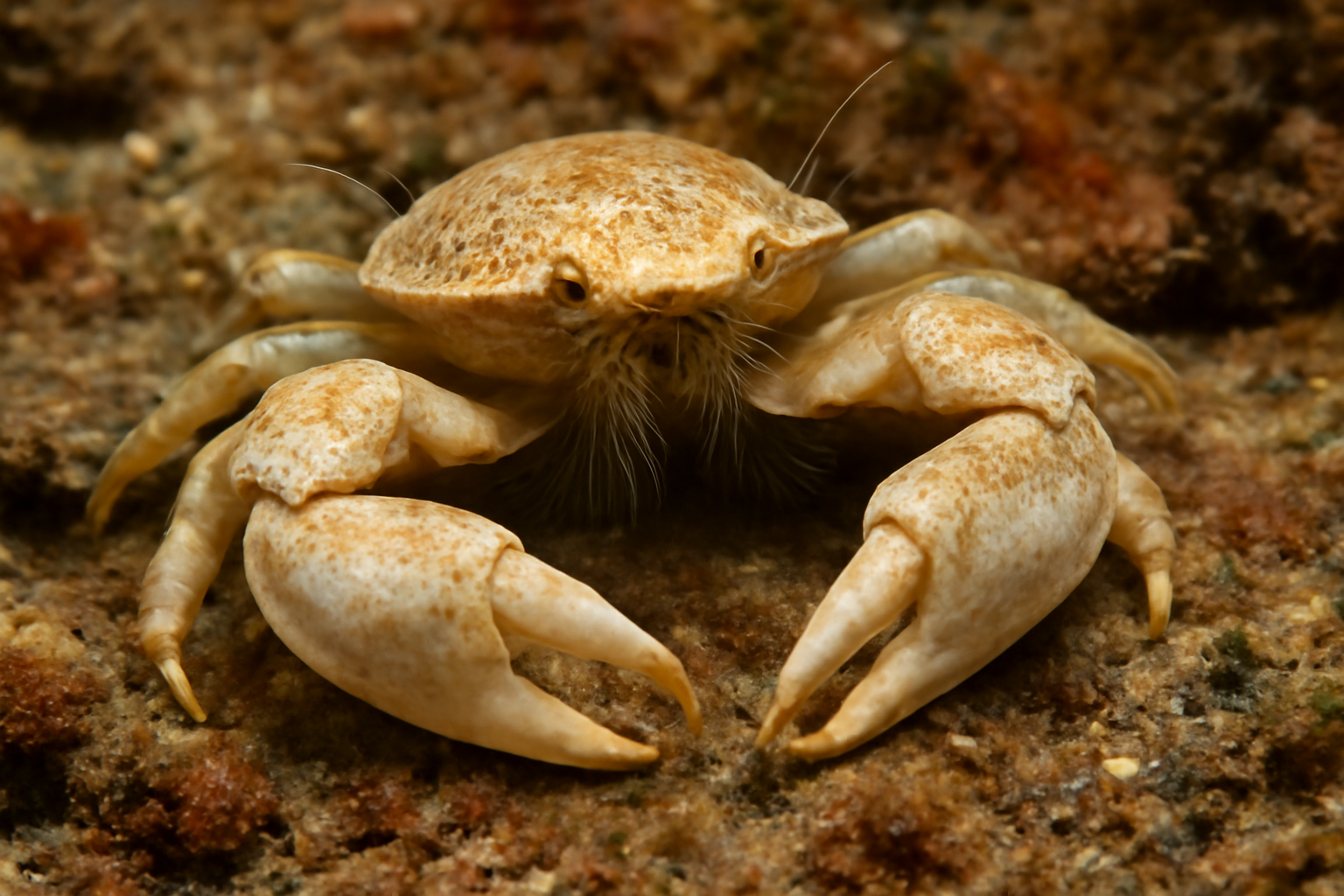 Broad-clawed Porcelain Crab