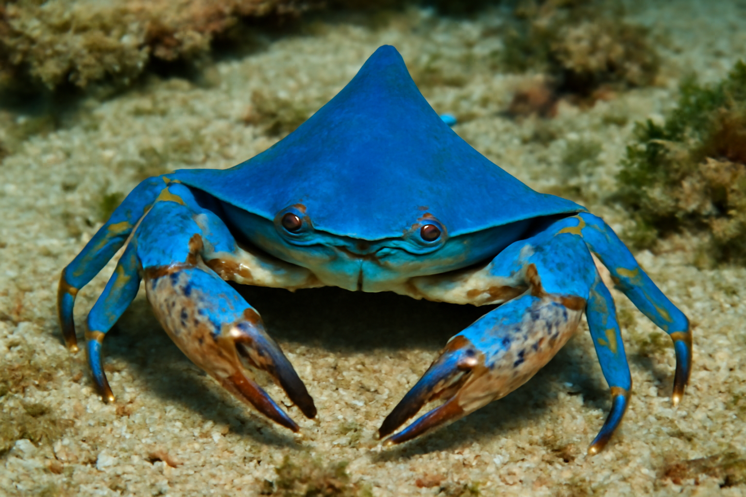 Blue Triangle Crab