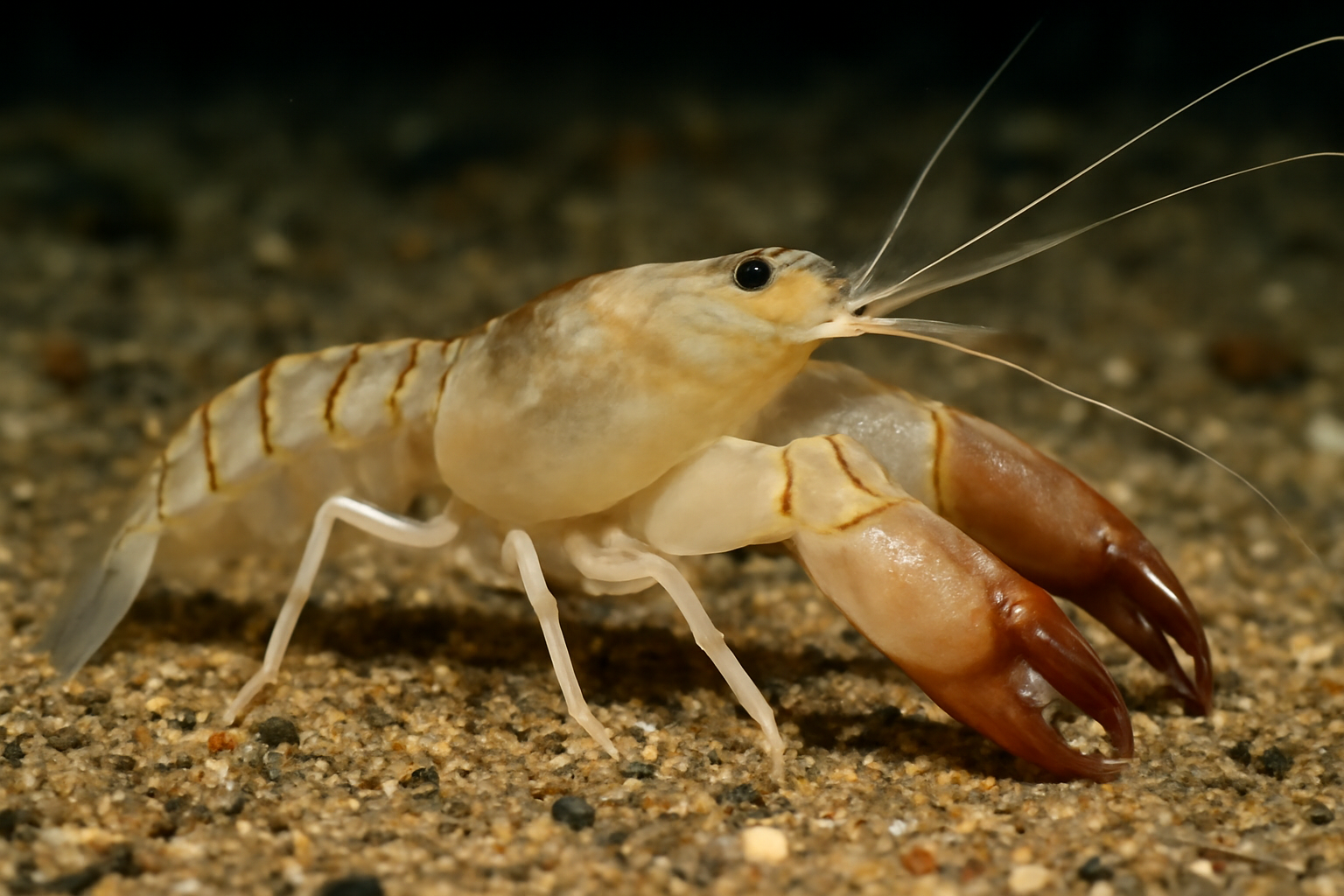 Thick-Clawed Ghost Shrimp