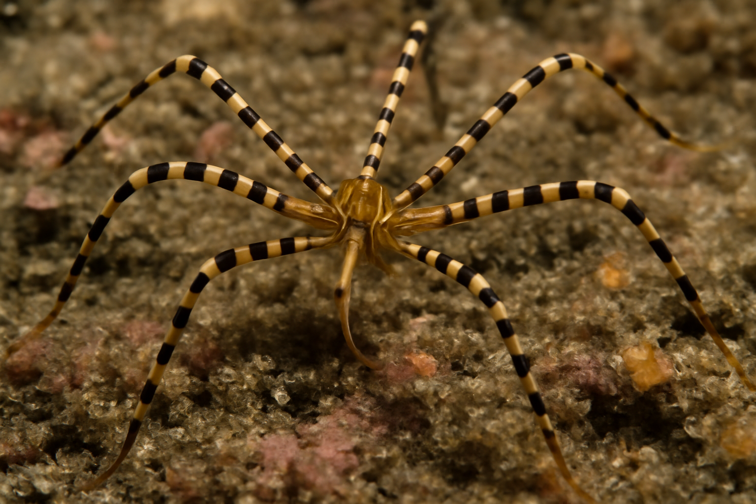 Striped Sea Spider