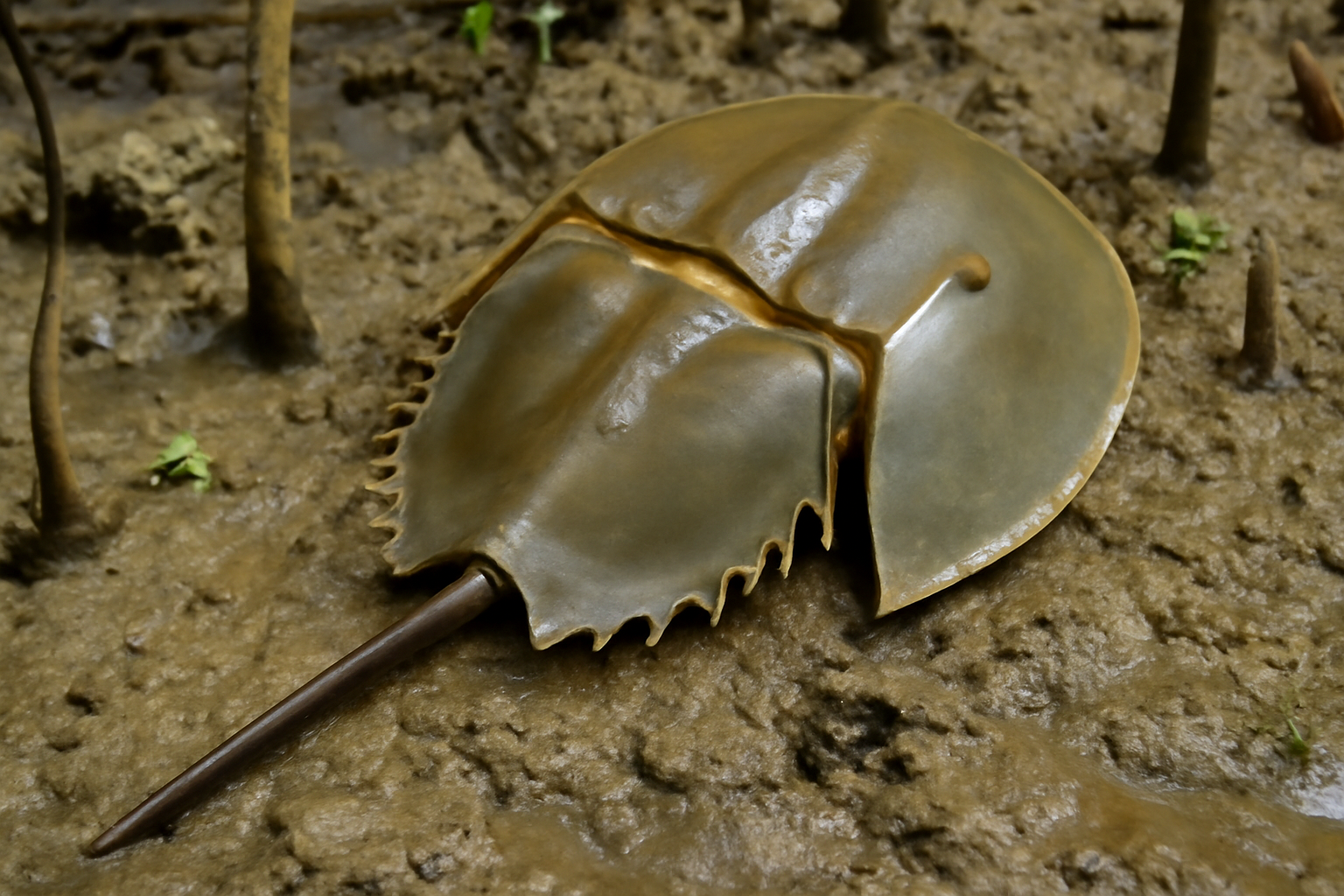 Mangrove horseshoe crab