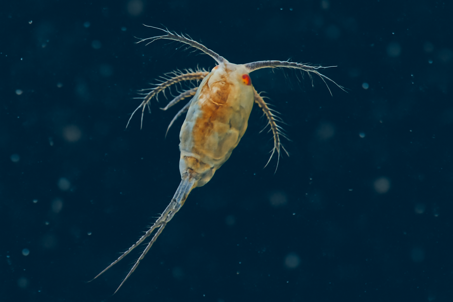 Long-tailed copepod