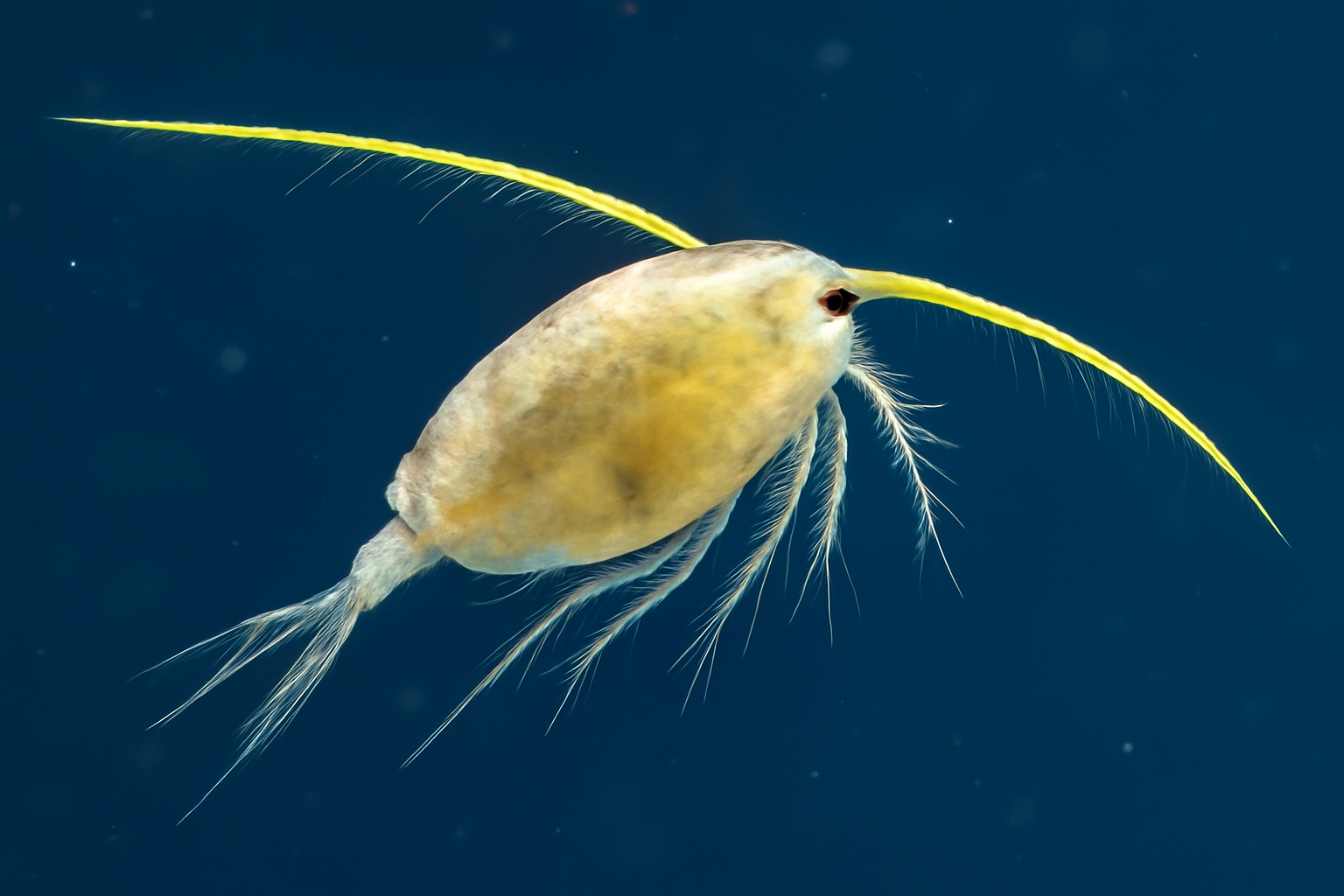 Yellow-antenna Calanoid Copepod