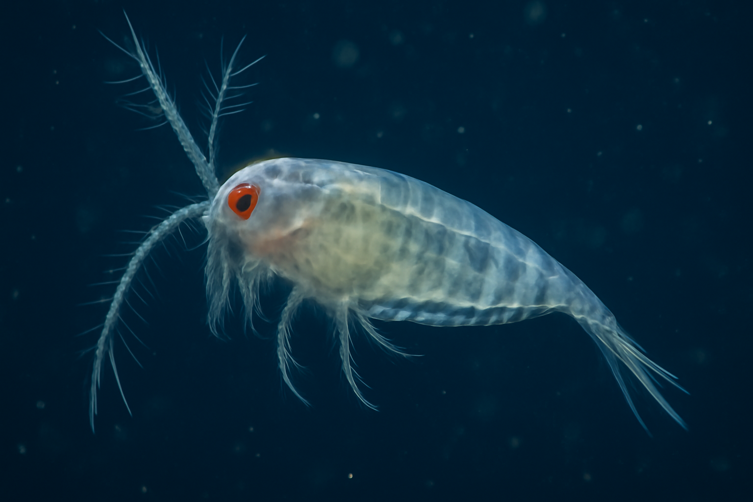 Red-eye Calanoid Copepod