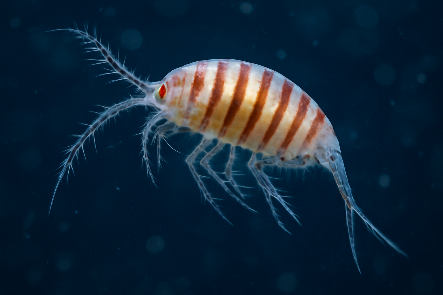 Striped copepod