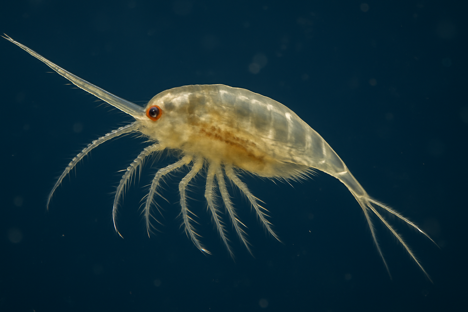Long-horned copepod