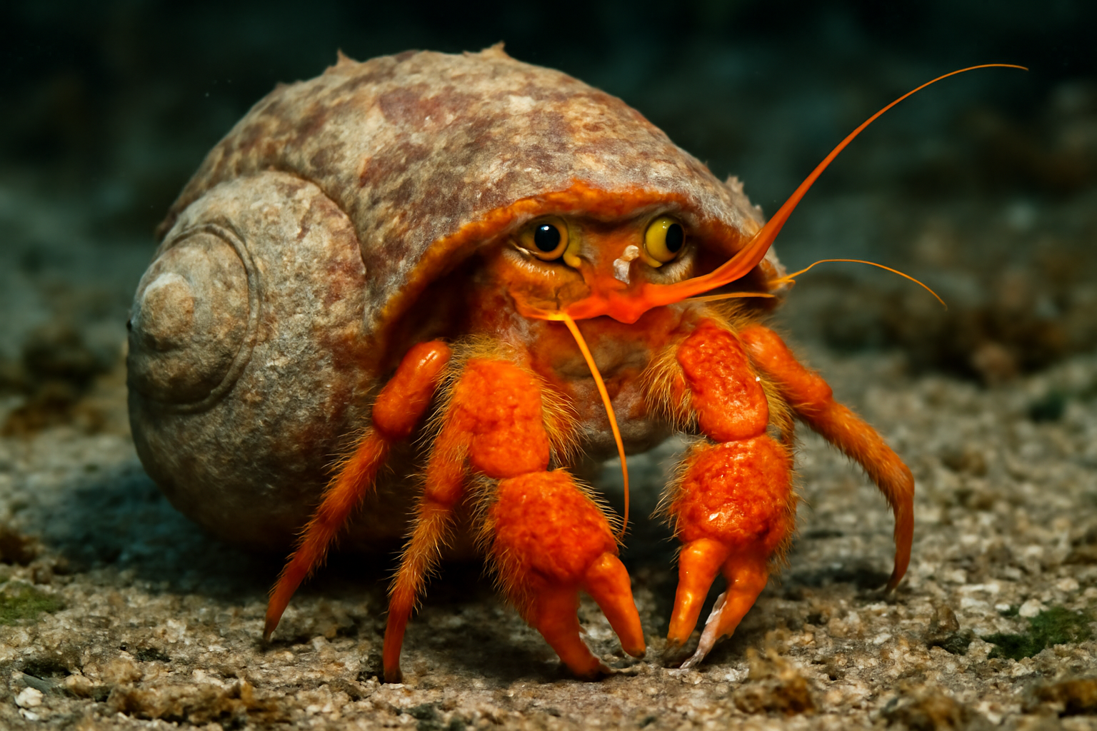 Palinurid Hermit Crab