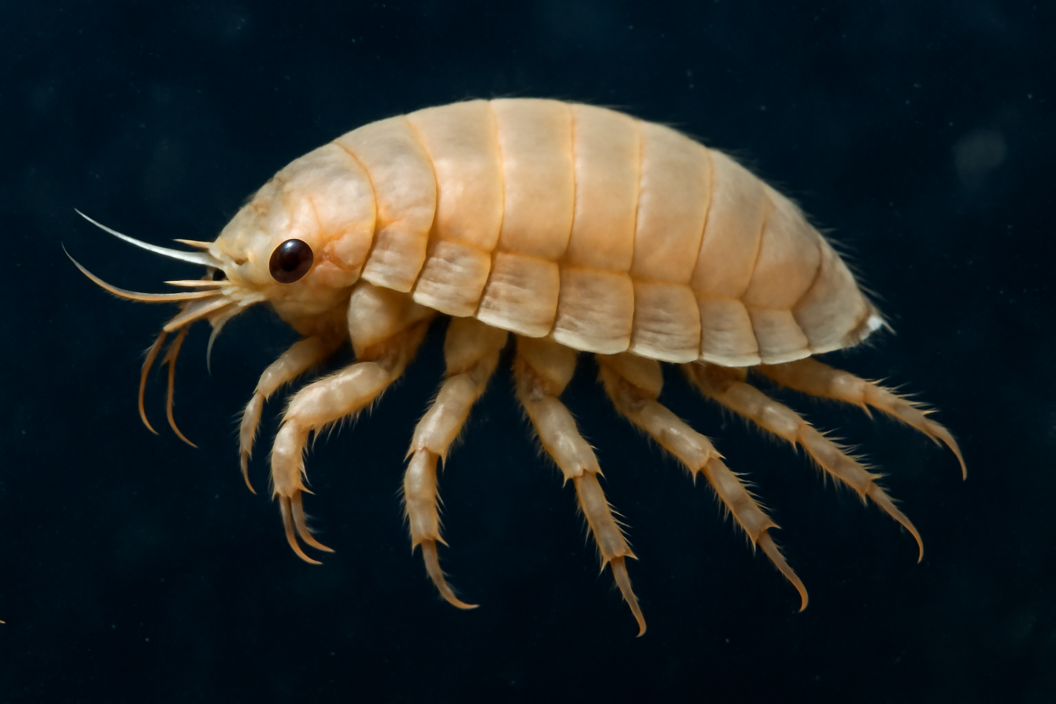 Kroyer's deep sea shark louse