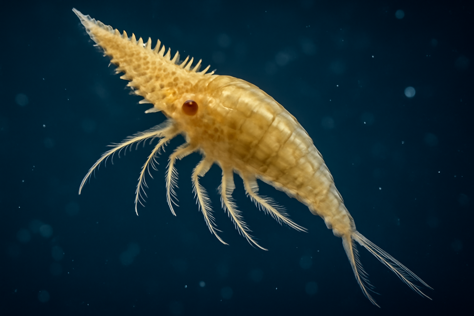 Spiny-headed copepod