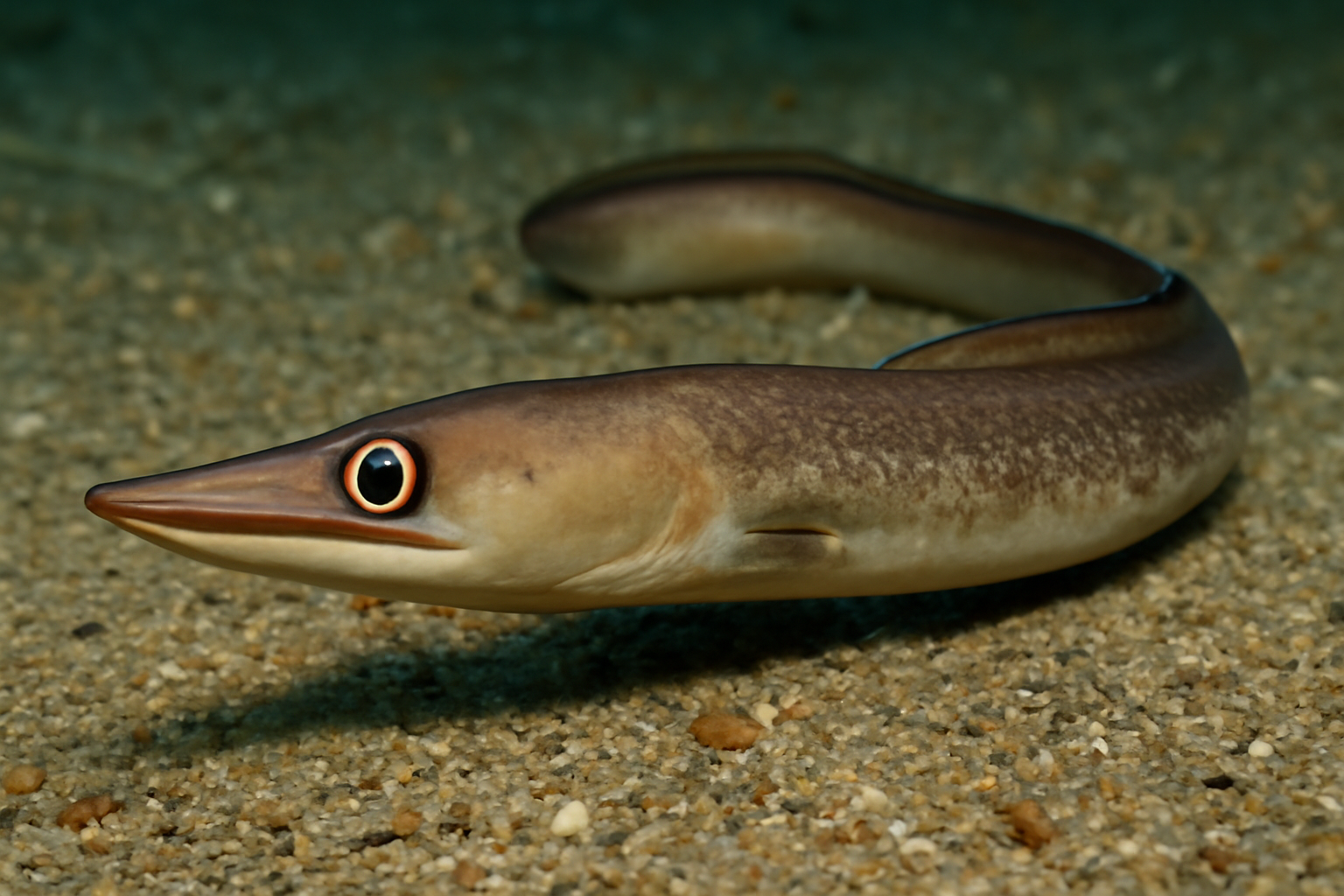 Slender Duckbill Eel