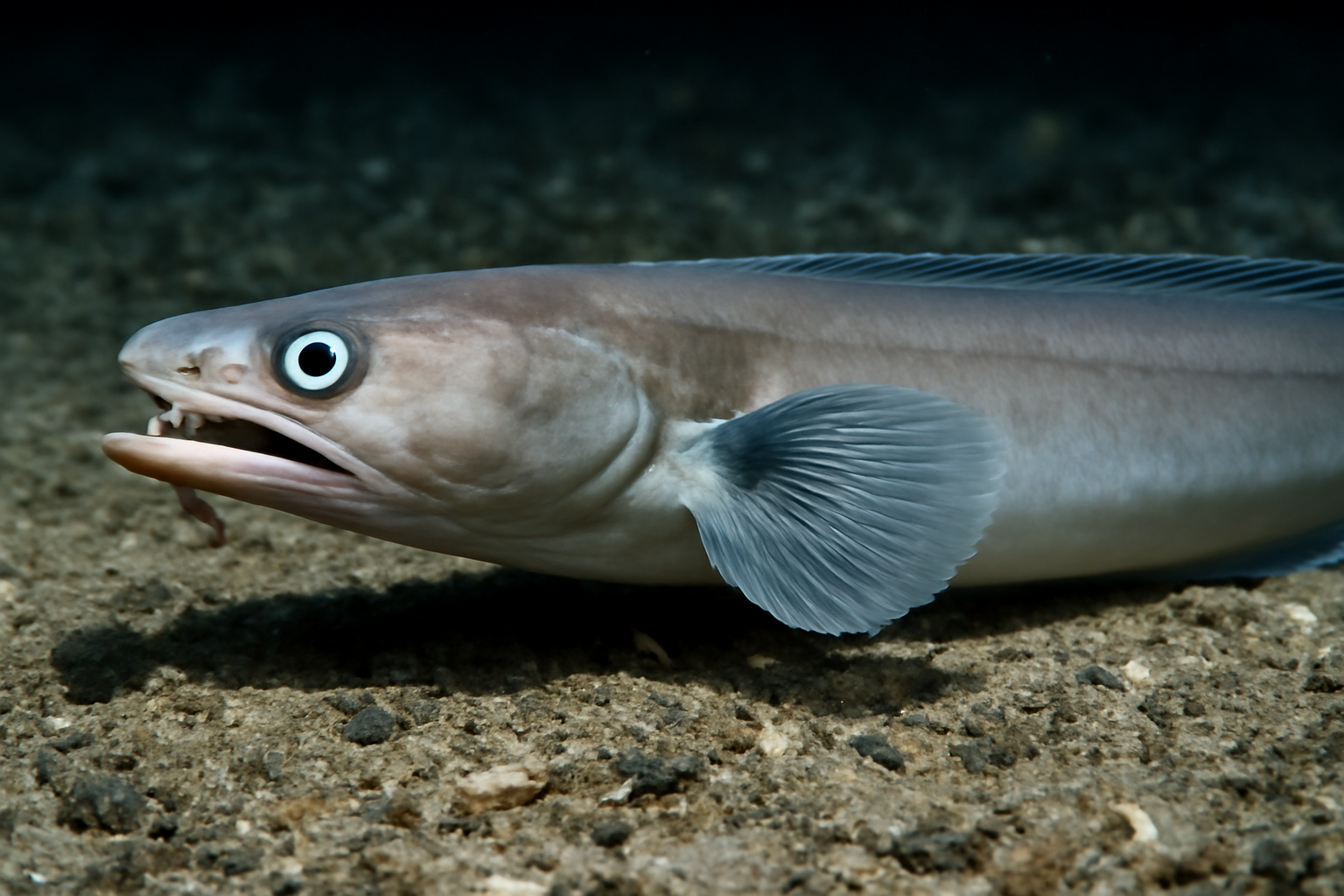 Pectoral-fin cutthroat eel