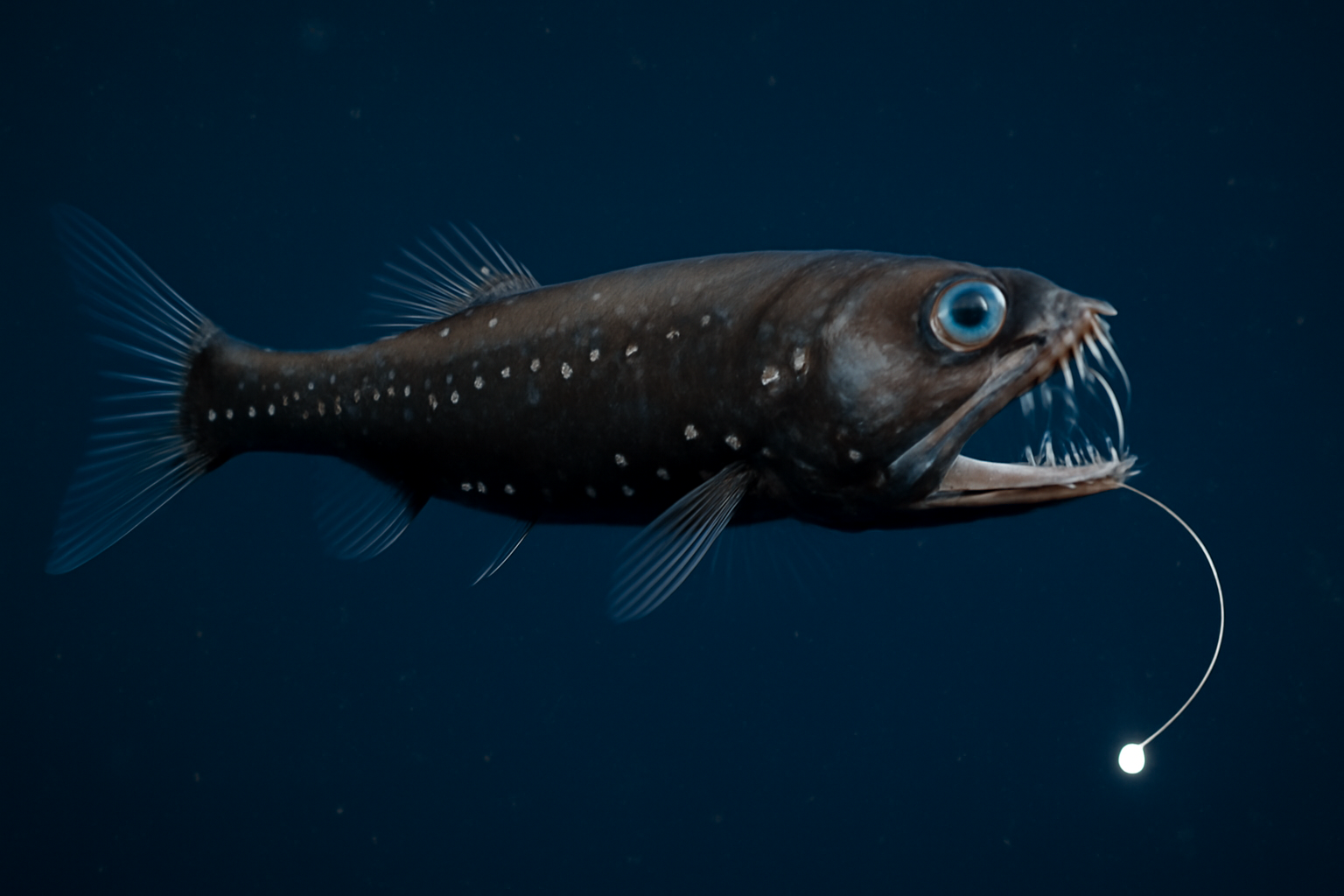 Flagellant barbeled dragonfish