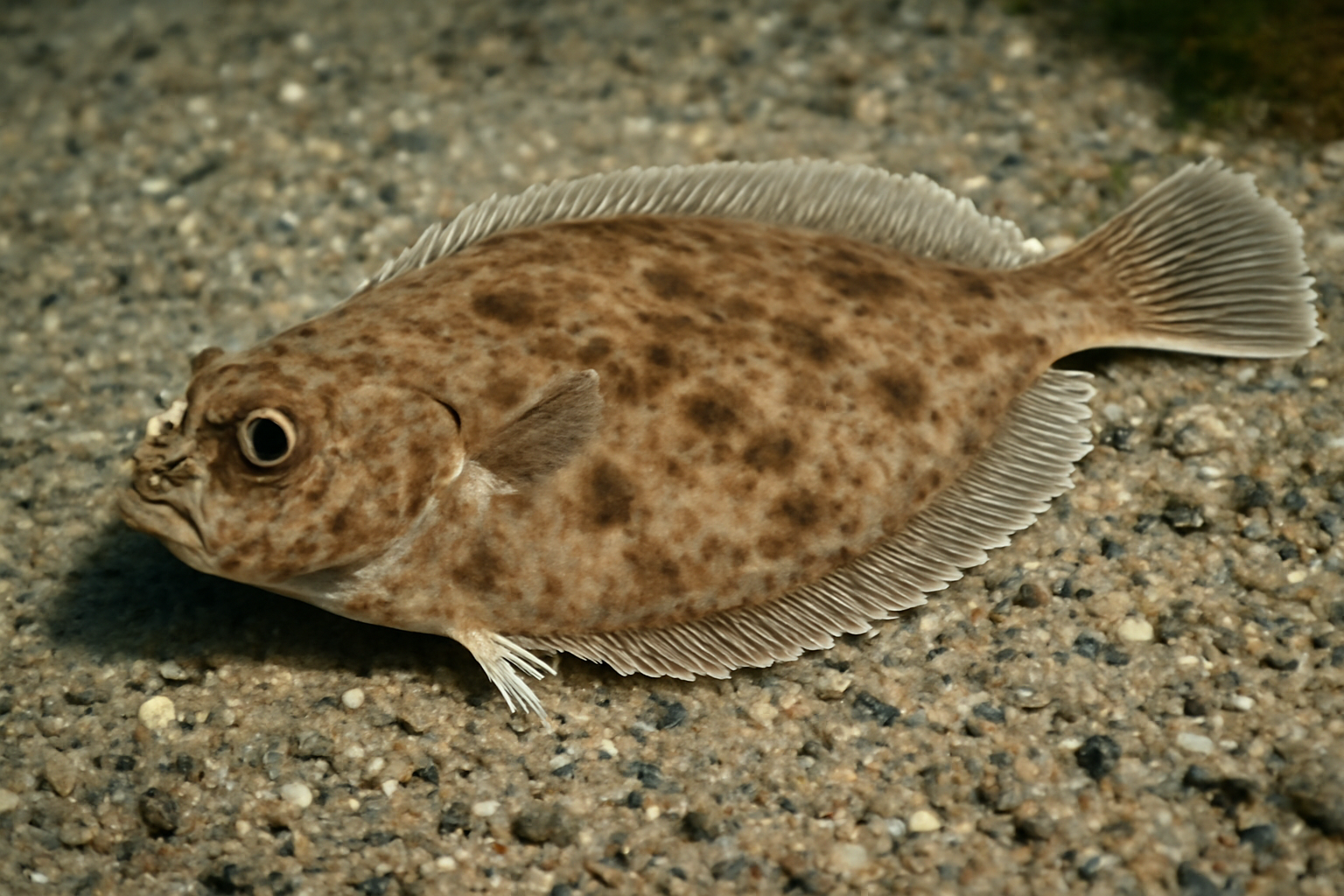 Thin flounder