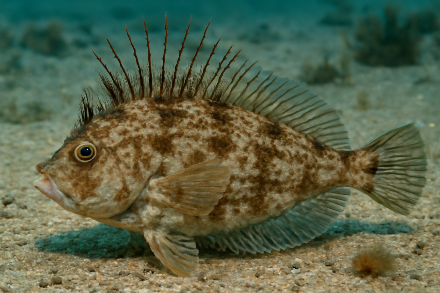 Crested flatfish