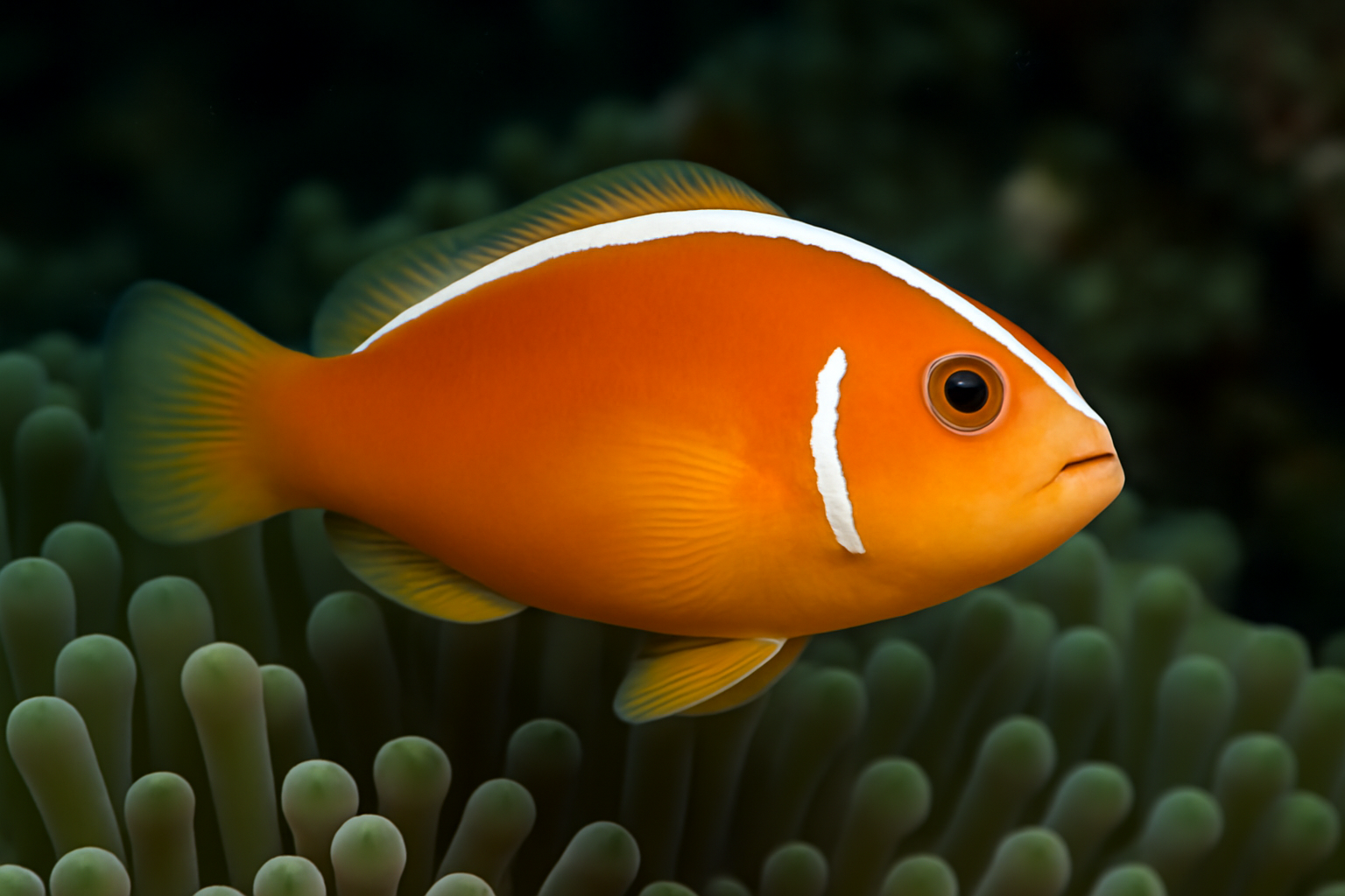Orange Skunk Clownfish