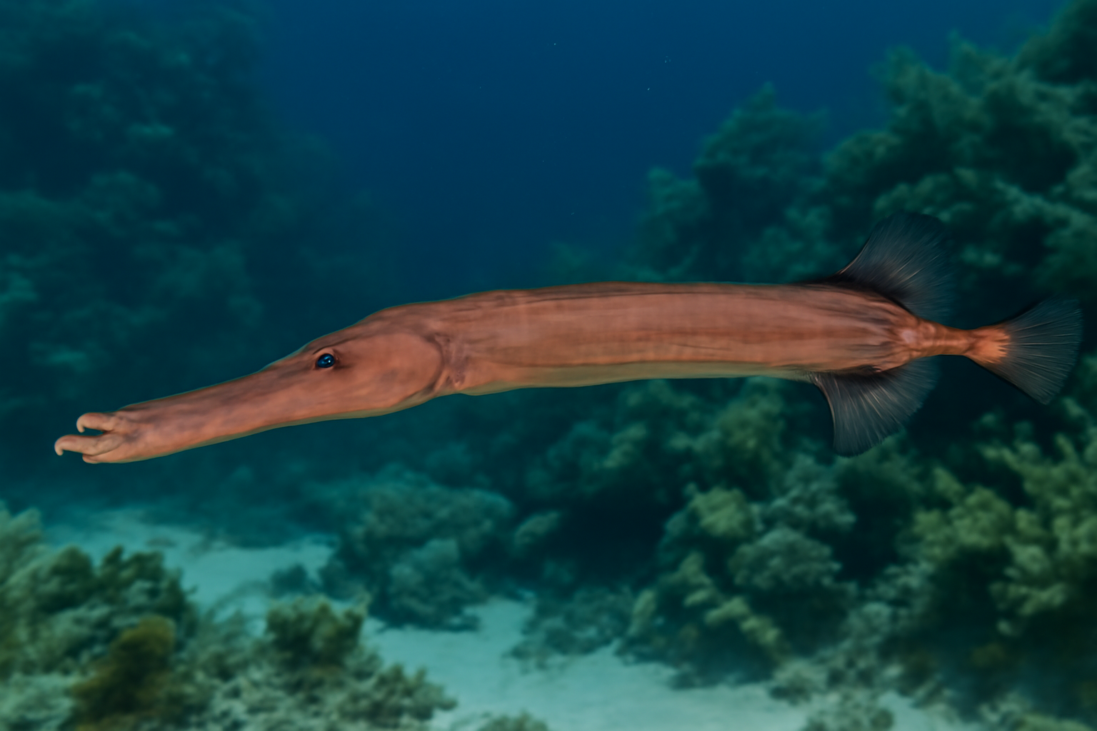 West Atlantic Trumpetfish