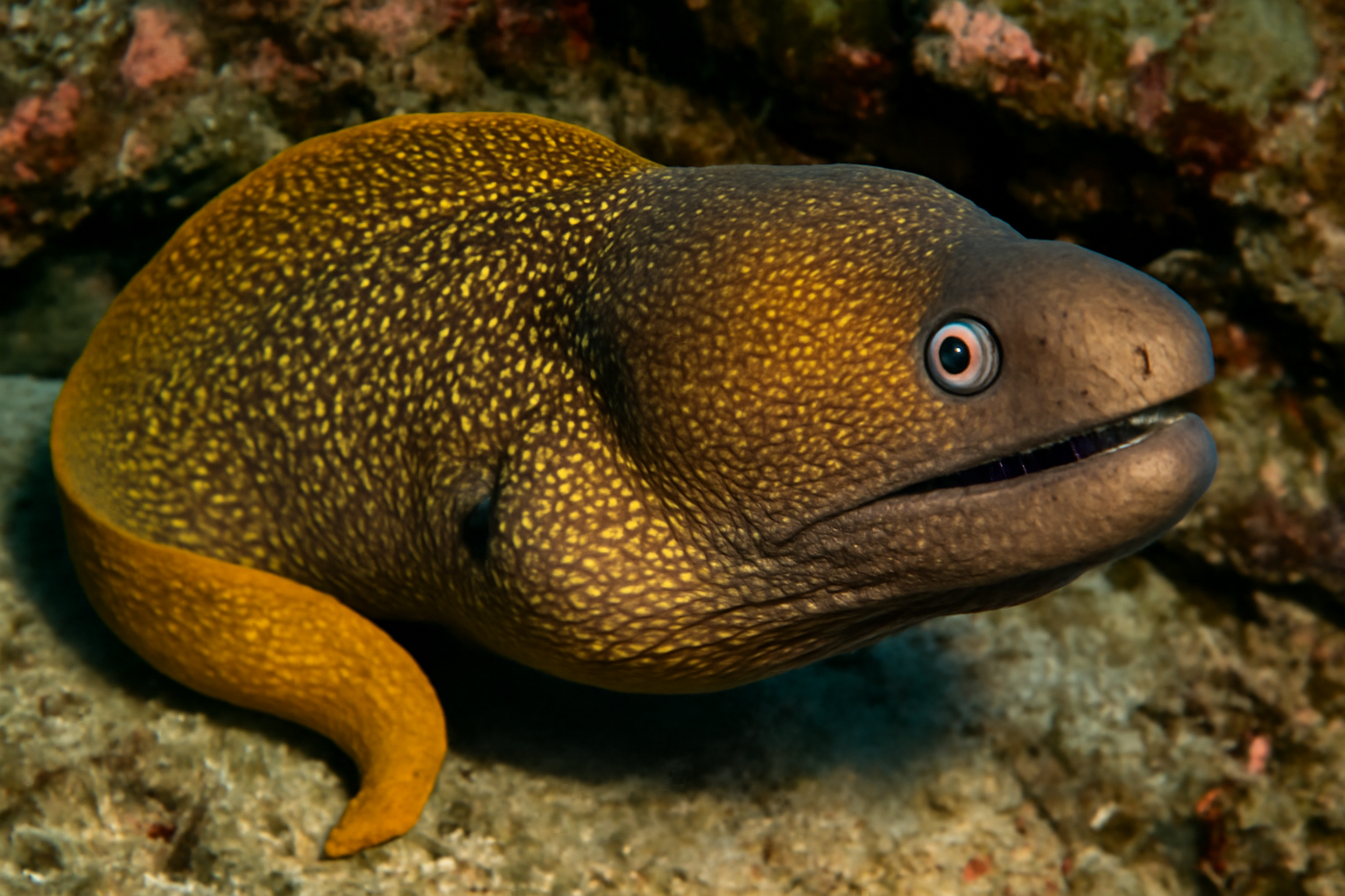 Golden Tail Moray
