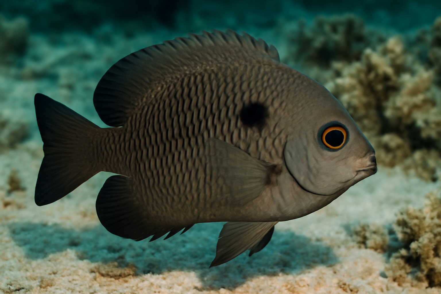Orbiculate Damselfish