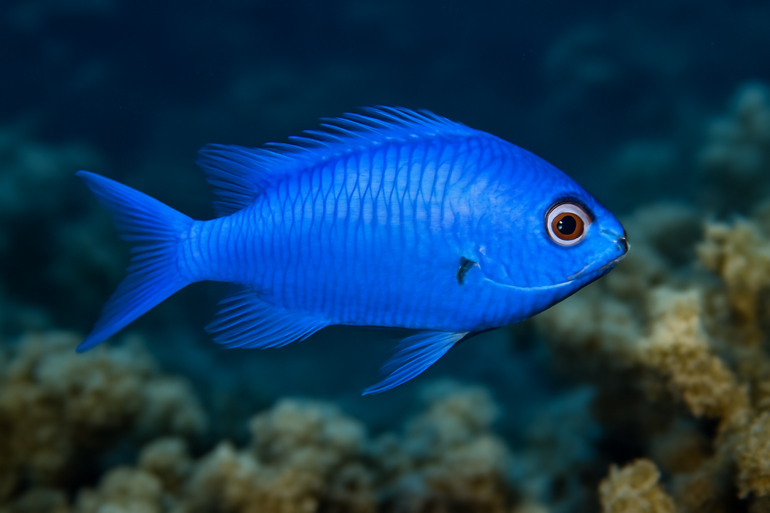 Blue Chromis