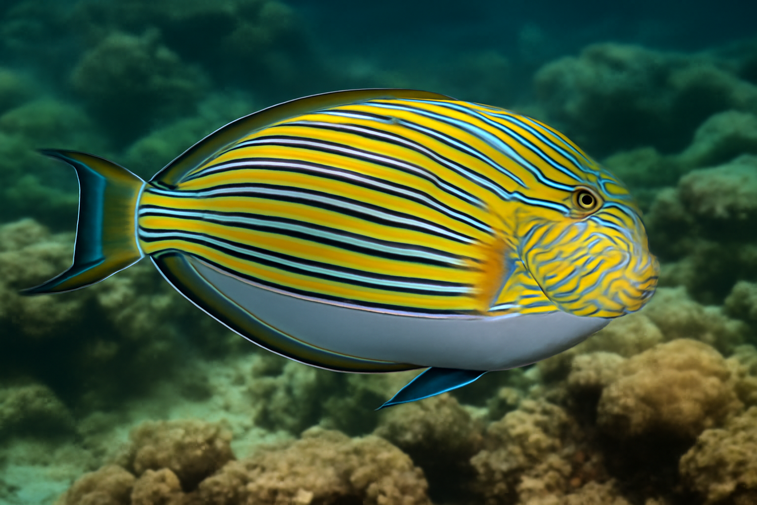 Striped Surgeonfish