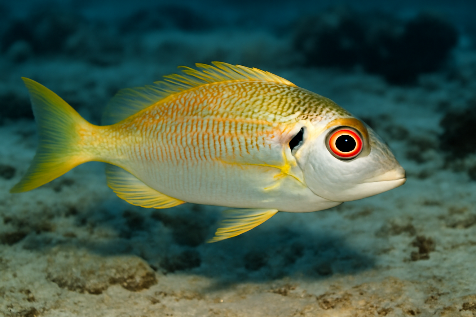 Yellow-tinge monocle bream