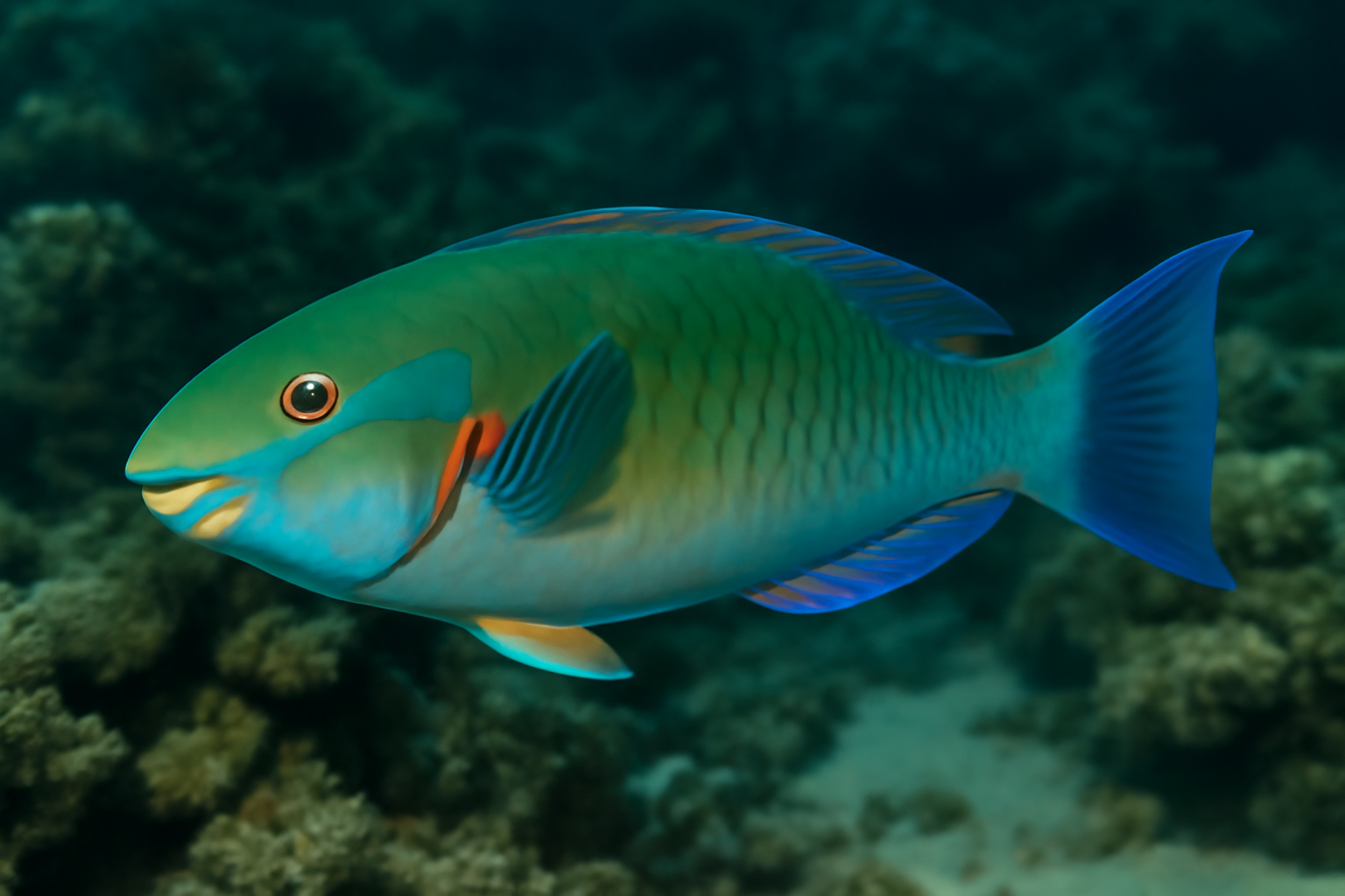 Gilbert's Parrotfish