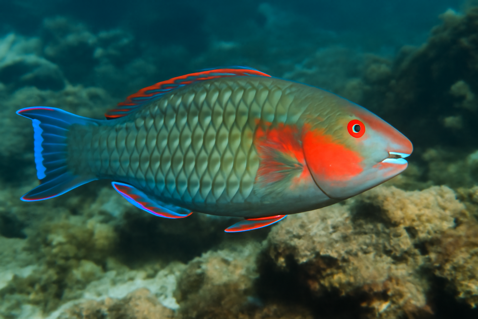 Redband Parrotfish
