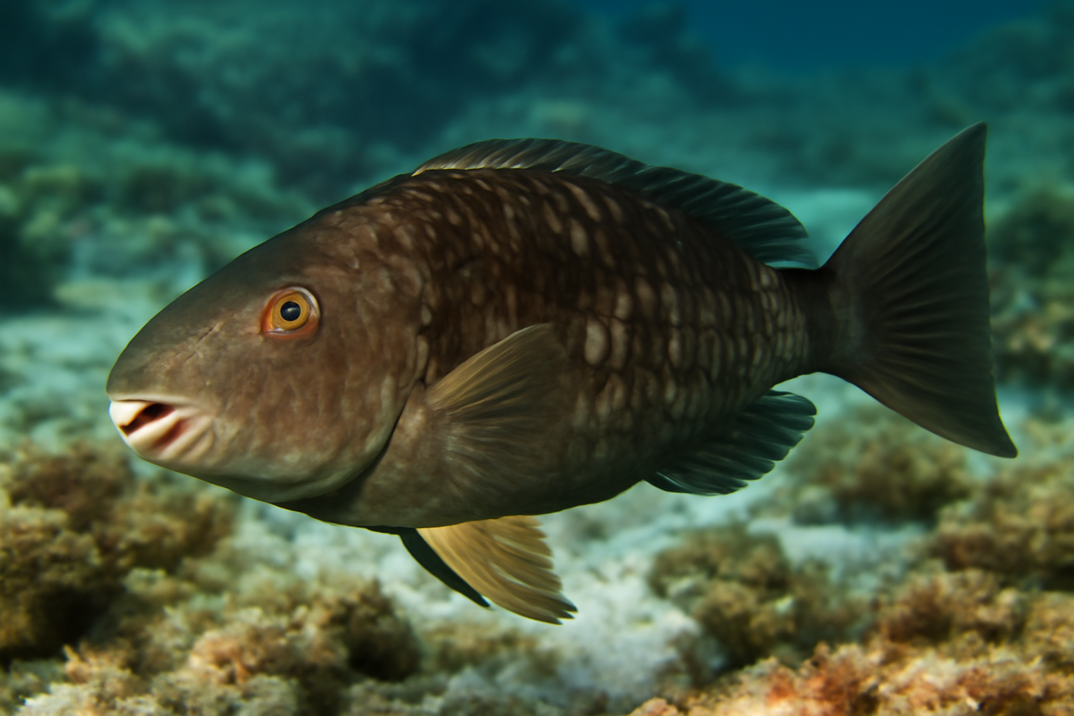 Bucktooth Parrotfish