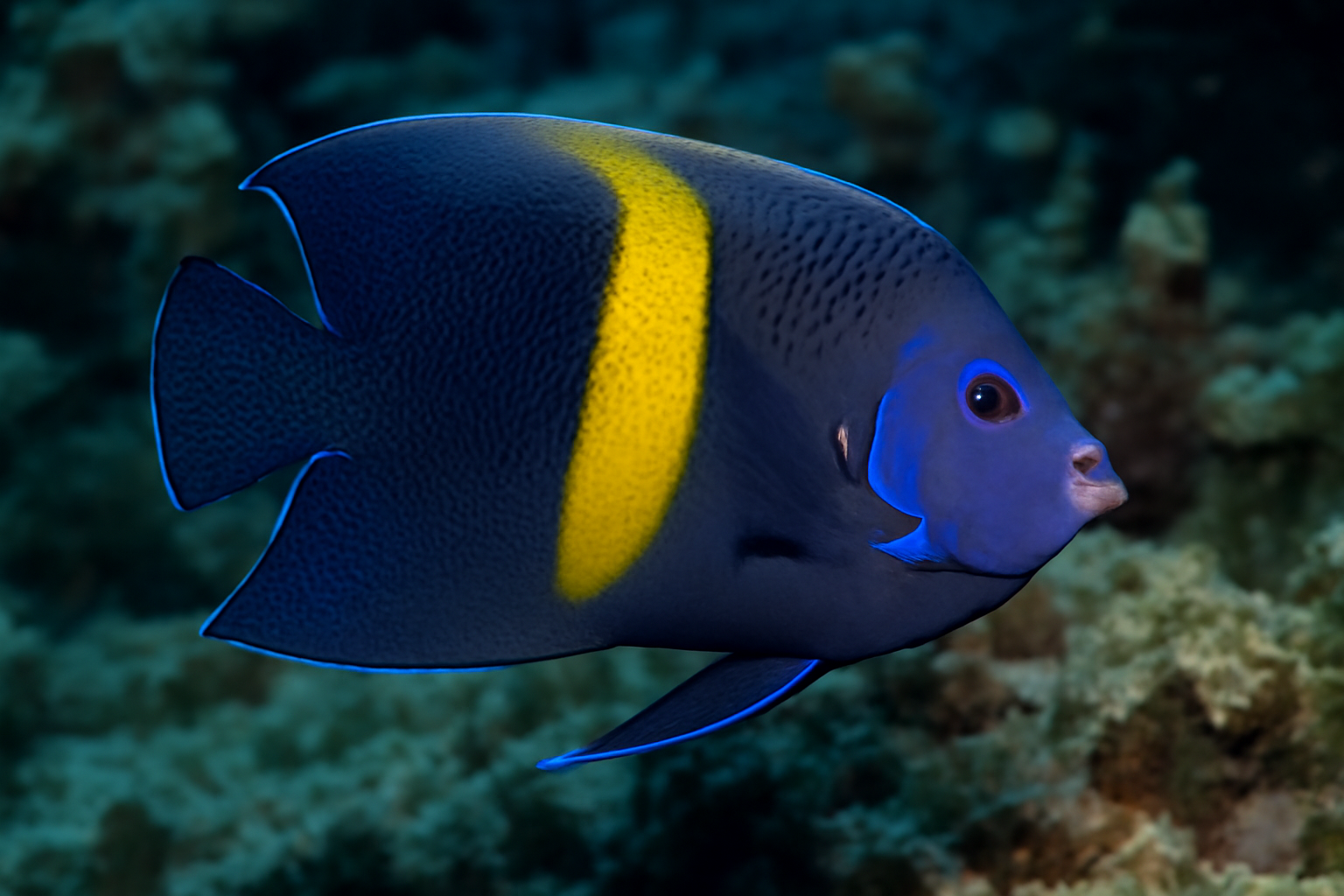 Yellowband angelfish