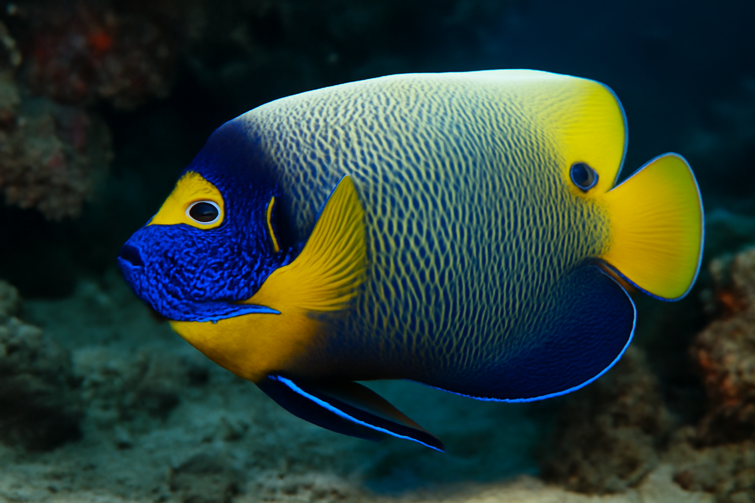 Blueface Angelfish