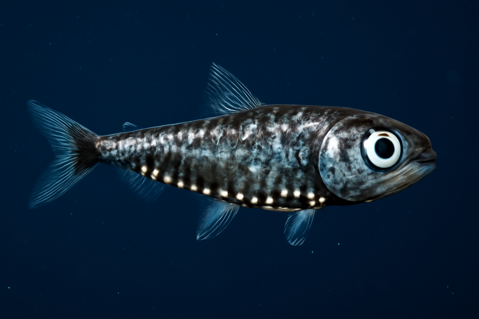 Midget deepsea lanternfish