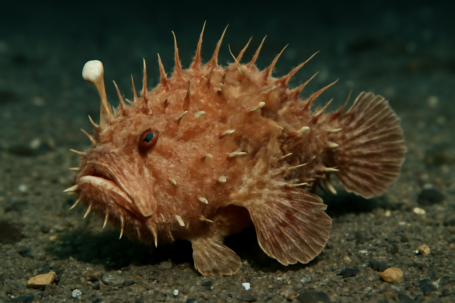 Shortspine African Anglerfish