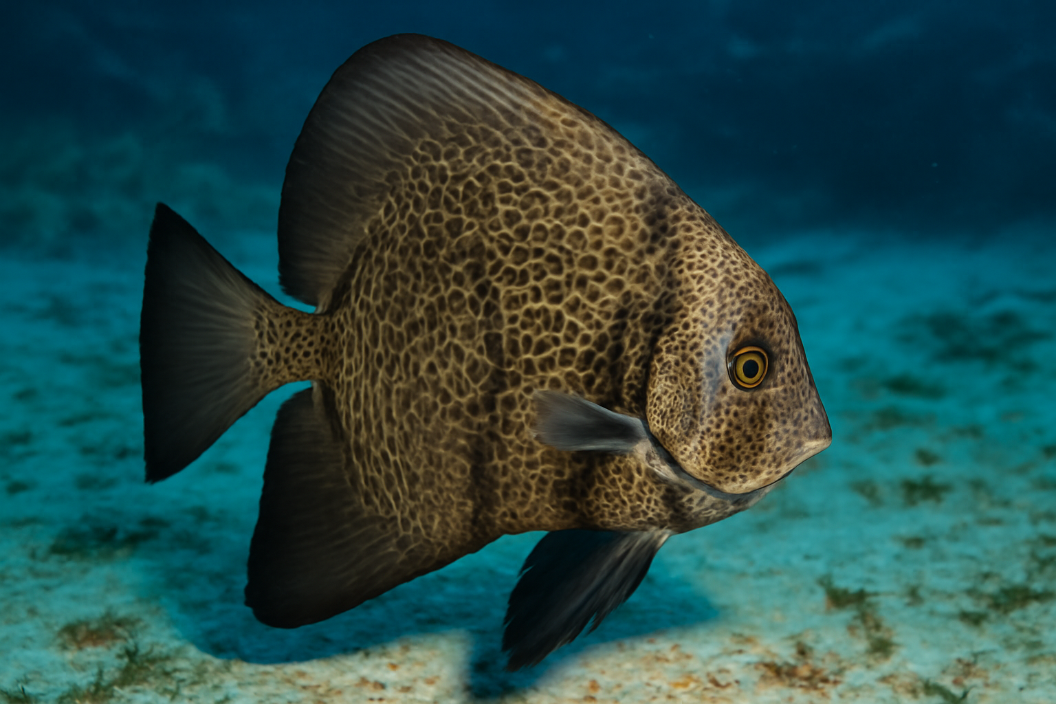 Reticulated Batfish