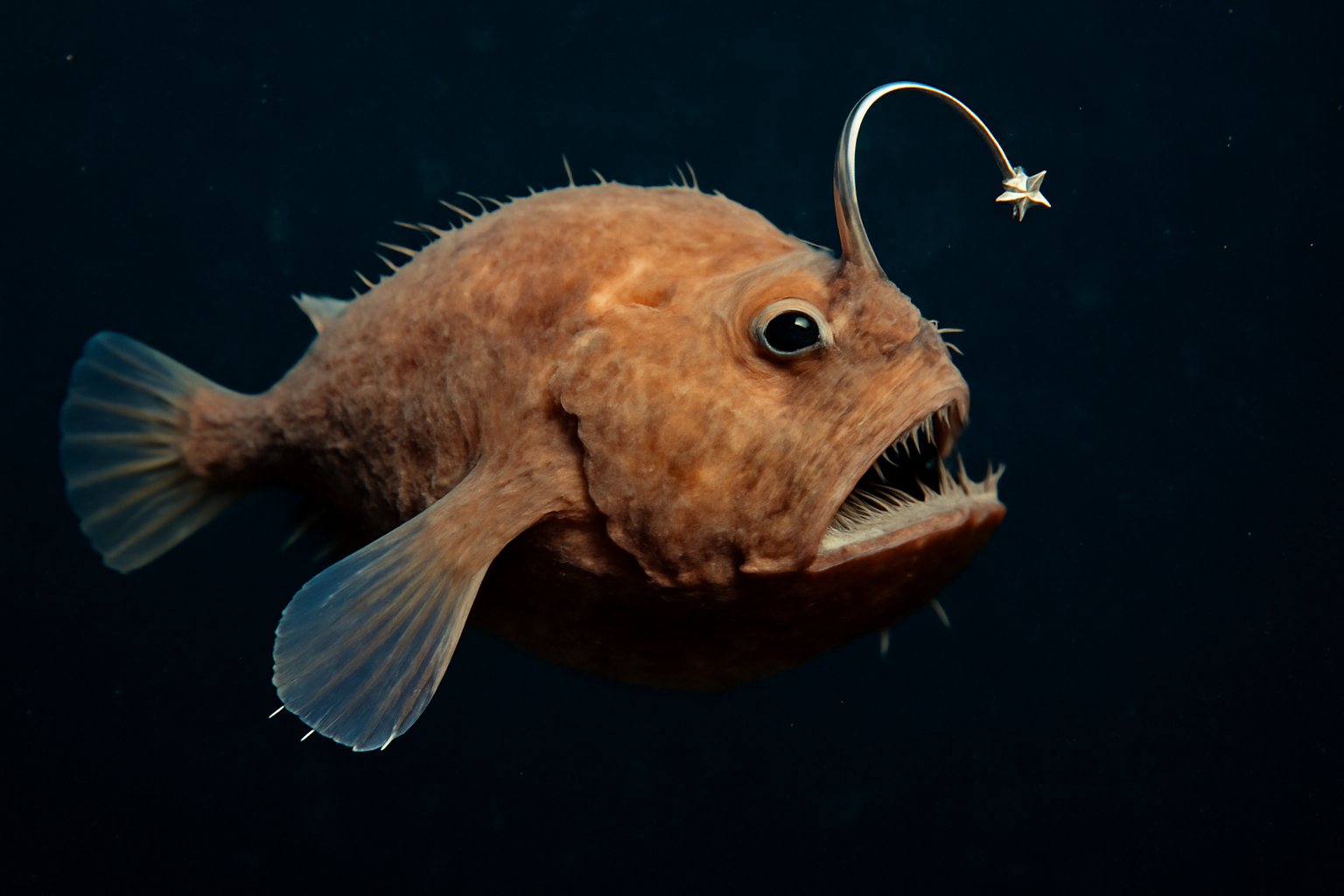 Flathead Seadevil