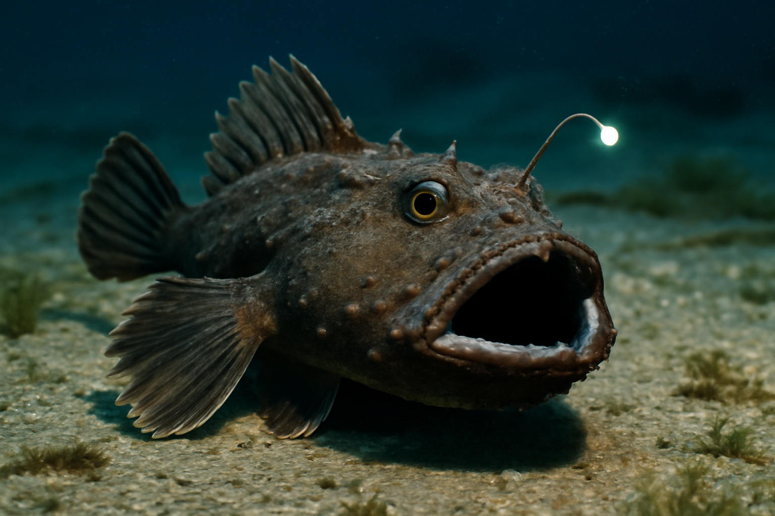 Blackmouth Angler