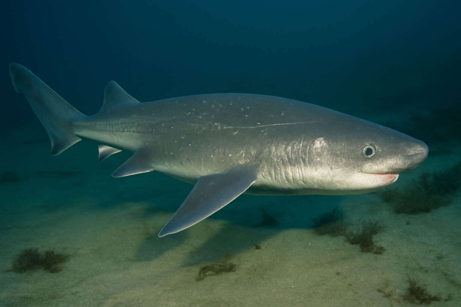 Narrownose Sevengill Shark