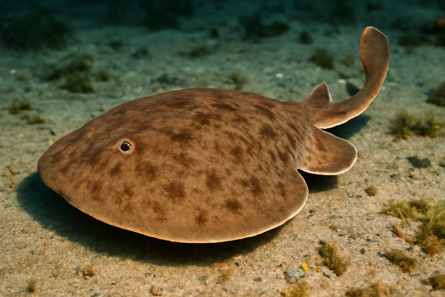 Brown Electric Ray